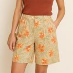 White Stag πΊ Vintage 90s Floral Bermuda Shorts β Vintage Size 14 Photo 0