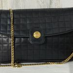 CELINE Vintage  Triomphe Quilted Leather Crossbody Bag Photo 0