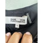 Diane Von Furstenberg  Sequin Pants Wide Leg Trousers Rhiannon Black Party Formal Photo 6