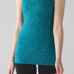 Lululemon Cool Racerback Foli Manifesto Bali Breeze Tofino Teal Size 4 Limited Photo 0