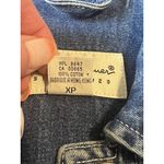Eddie Bauer VTG‎  Denim Vest Womens Size XS Button Sleeveless Pockets 90s Photo 8