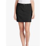 Eddie Bauer Skirt Womens 6 Black Skort Liner Travex Active Nylon/Spandex Photo 1