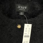 J.Crew  Collection Lady Jacket Brushed Wool Blend Retro Preppy Black US 10 NWT Photo 4