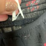 Free People  Intimately Free Black Slip Dress Ruffle Floral Size XS Photo 7