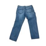 Loft  boyfriend straight leg distressed jeans size 10 Photo 1