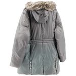 Miss Sixty Y2K  Snow Winter Holiday Puffer Faux Fur Hoodie Women's Size L Photo 5