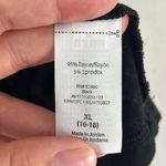 Avia 🦋 Black Relaxed High Low Short Sleeve Tee Athletic Athleisure XL Workout Photo 2