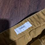 Ba&sh  dixon khaki mustard denim pants classic fall wide leg casual classic $250 Photo 10