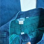 Vintage Electric Teal Paneled Gapered High Rise Jeans Blue Size 6 Photo 2