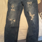 Hollister  Women's Distressed Straight Leg Jeans - Blue Photo 0