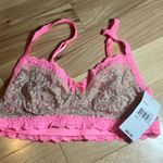 Hanky Panky  NWT bralette - nude-hot pink Photo 0