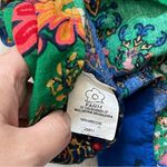 Farm Rio Tank Top printed bright womens Blue (xsmall) colorful summer hippie Photo 6