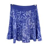 Fresh Produce  Floral Tropical Cotton Tiered Mini Skirt Size Large Photo 4