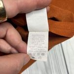 Y2K Vintage Anni Kuan 70s Style Faux Suede Jacket Orange Medium Orange Photo 5