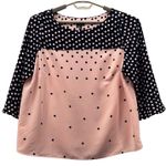 Talbots ‎ Womans Blouse Size 1XP Polka Dot Professional Office Career Work Career Photo 0