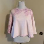 ZARA  Tie-Dye Oversized Knit Cropped Distressed Top NEW Photo 6