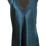 Avidlove  Teal Lace‎ Satin Slip Dress Nighty Lingerie Nightgown Large Sexy Club Photo 0
