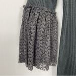 Venus  Lace Bell Sleeve Sweater Top‎ Size Medium Photo 1