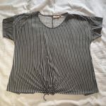 Evri Women's Plus Size Striped Tie Photo 0