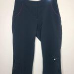 Nike Golf Tour Performance Dri-Fit Black Capri Pants Straight Leg Size 2 Stretch Photo 0