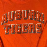 Jansport Vtg Auburn Tigers  Medium Orange Long Sleeve Tee Front Back Graphic Photo 1