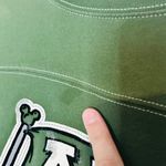 Disney Vintage Parks Authentic Mickey Mouse Olive Green Longsleeve Shirt Size L Photo 2