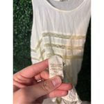 Free People Intimately  Ivory and Cream Trapeze Slip Dress Womens XS Photo 2