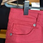 Celebrity Pink NWOT Jean Bright Coral Cuffed 3" Mid Rise Shorts Size 7 Photo 4