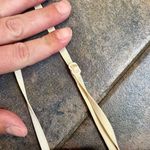 Ruby Rox  Cream And Brown Floral Sundress Pink Waist Ribbon 5 Photo 7