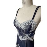 Wacoal  Embrace Lace Chemise in Navy Blue Size Medium Photo 3