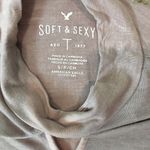 American Eagle AEO Soft + Sexy Mock Neck Long Sleeve Tee - S Photo 2