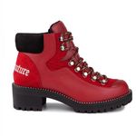 Juicy Couture Red & Black Indulgence Hiker Boots 9 Photo 1