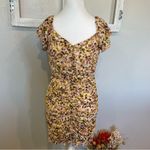 ASTR  The Label Shirred Flutter Mini Dress Photo 2