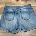 Juicy Couture Shiny Distressed Shorts Women’s 10 Photo 3