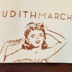 Judith March Chocolate Brown Rosette One Shoulder Mini Dress Size Medium Photo 4