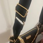 ALDO NWT Black Leather Shoulder Bag with Gold Chain Photo 3