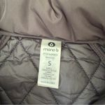 Mono B Quarter zip puffer jacket Black Photo 3