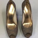 Stuart Weitzman Pyrite Nocturn Evebaton Open Toe Platform Pumps Photo 1