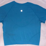 Lululemon  Swiftly Tech Cropped Short Sleeve 2.0 Photo 3