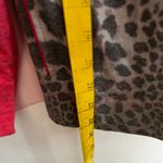 Oleg Cassini Sport Pink Leopard Zip Up Jacket Y2K‎ Retro Streetwear Small Photo 4