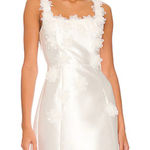 Elliatt NEW NWT  Elder Floral Appliqué Mini Dress In White Photo 0