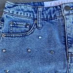 Tinseltown  Wild Fable Denim Studded Raw Hem Skirt size 6 Photo 2