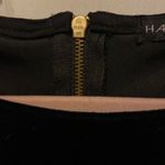 Nordstrom Black Velvet Crop Top Photo 2