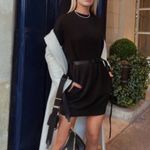 Alo Yoga Cityscape Sweatshirt Dress in Black Photo 2