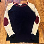 JC Penny Women’s ’s brand sweater with elbow patches. Size medium  Photo 0