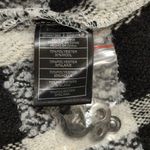 Steve Madden NWT  Black Plaid Eldridge Shirt Jacket Oversized Button Collar Sz L Photo 7