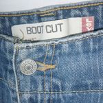 Levi's  525 22M Dark Wash Cutoff Jeans Shorts Plus Photo 9