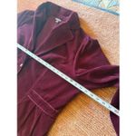 Roz & Ali  Women’s Burgundy Corduroy Blazer Jacket Size 22/24 Photo 5