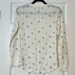 Gap  Floral Print Thermal Tee - Size S Photo 4
