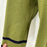 Studio G Green Silk Blend Pocket Button Front Casual Knit Cardigan Size XL Photo 4